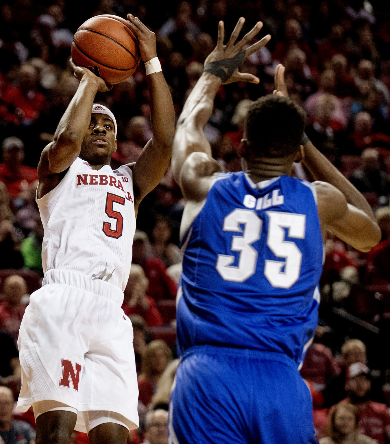 Nebraska men's hoops vs. Seton Hall, 11/14